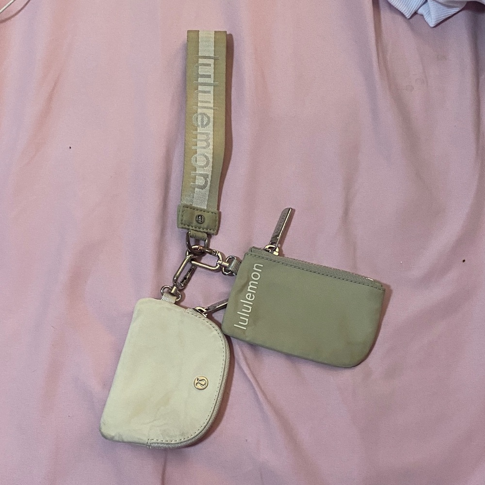 Lululemon Wristlet and Pouch Set